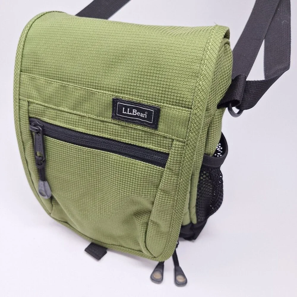 L.L. Bean Nylon Outdoor Shoulder Bag Women Unisex Top Handle Shoulder